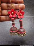 Teracotta jhumkas