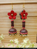 Teracotta jhumkas