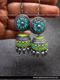 Teracotta jhumkas