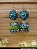 Teracotta jhumkas