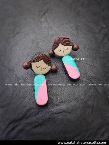 Terracotta earring