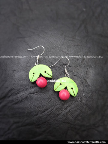 Terracotta earring