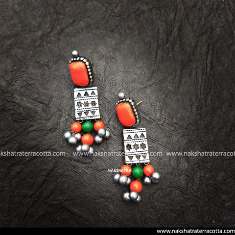 Terracotta Earring