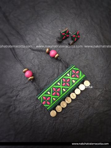 Green coin simple set