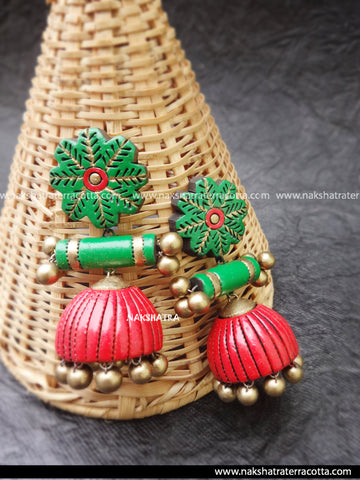 Teracotta jhumka
