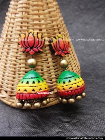 Teracotta jhumka