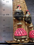 Teracotta jhumkas