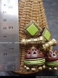 Teracotta jhumkas