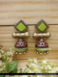 Teracotta jhumkas