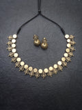 vallikodi- golden terracotto necklace set