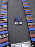 Fleur-de-lis terracotta necklace
