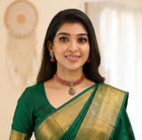 Scarlet Crescent Handcrafted Terracotta Choker Set