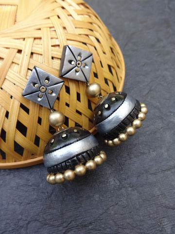 Colourful terracotta Jumkas