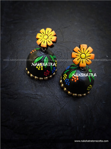 Multicolour jhumka