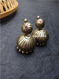 Terracotta Necklace Black drops