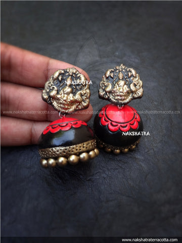 Terracotta Jhumkas