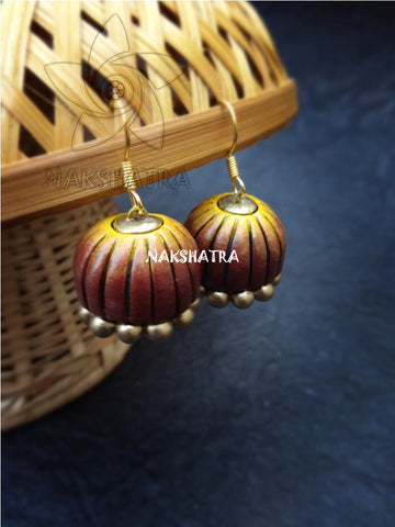 Small hanging jhumkas