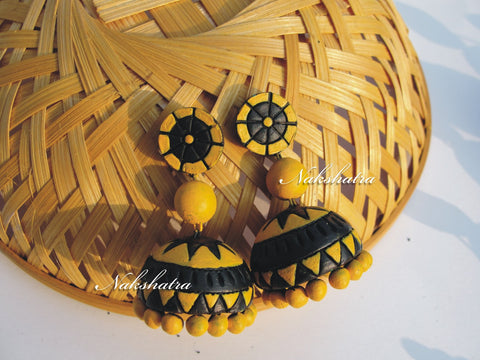 Terracotta Jhumkas