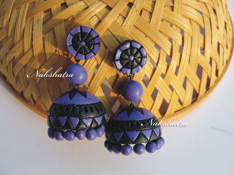 Terracotta Jhumkas