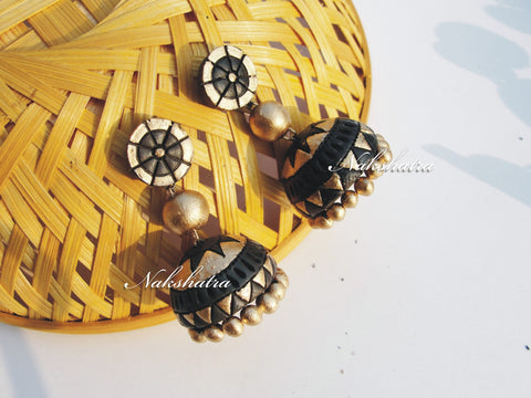 Terracotta Jhumkas