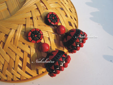 Terracotta Jhumkas