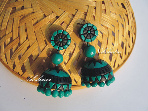 Terracotta Jhumkas