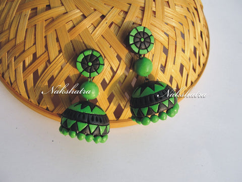 Terracotta Jhumkas