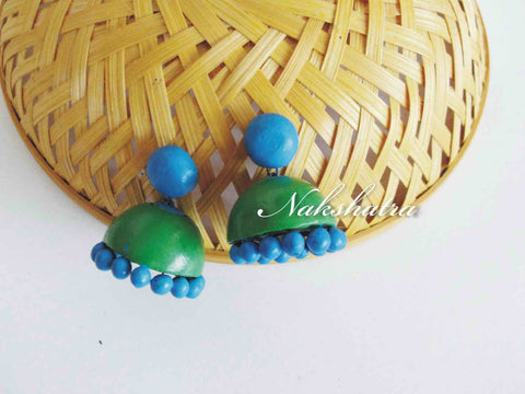 Terracotta Jhumkas