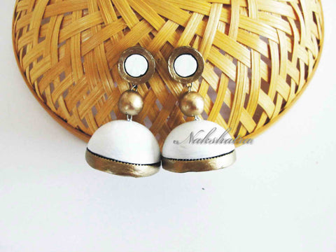 Terracotta Jhumkas
