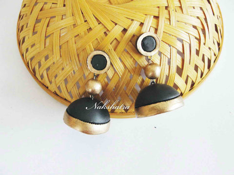 Terracotta Jhumkas