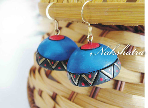 Terracotta Jhumkas