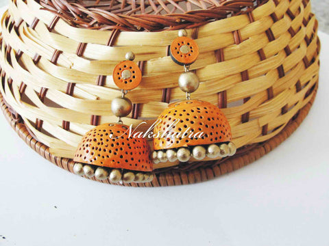 Terracotta Jhumkas