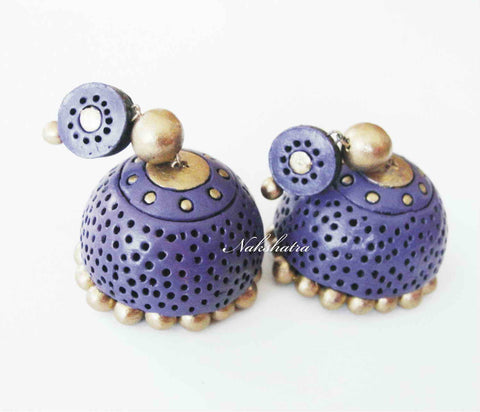 Terracotta Jhumkas