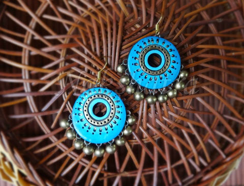 Terracotta hook drop danglers