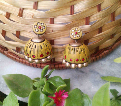 Terracotta Jhumkas