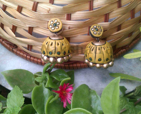 Terracotta Jhumkas