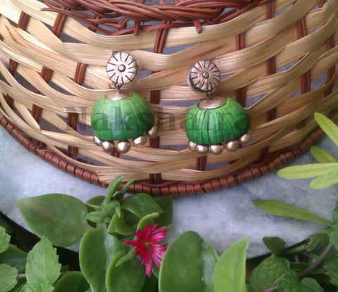 Terracotta Jhumkas
