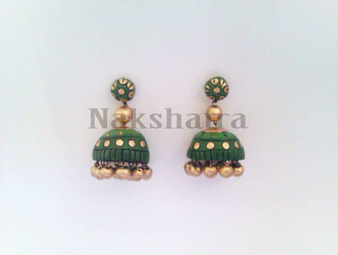 Terracotta Jhumkas