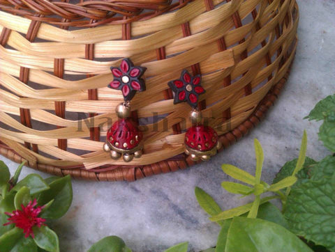 Terracotta Jhumkas