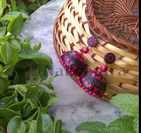 Terracotta Jhumkas