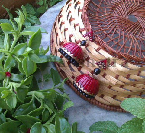 Terracotta Jhumkas