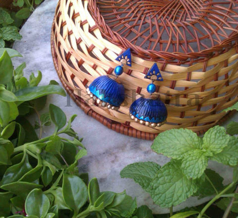 Terracotta Jhumkas
