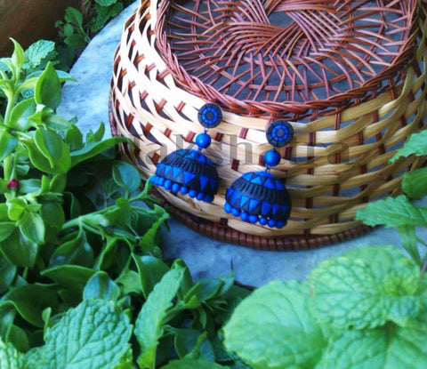 Terracotta Jhumkas
