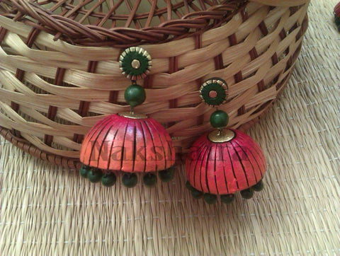 Terracotta Jhumkas