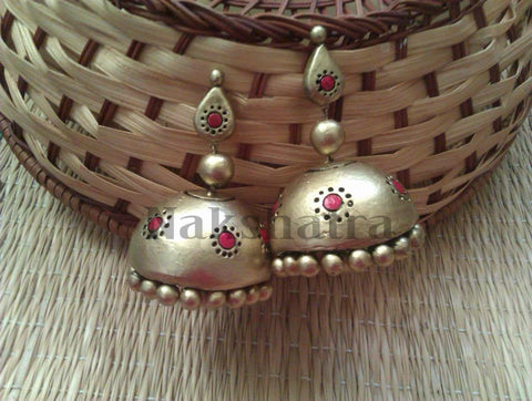 Terracotta Jhumkas