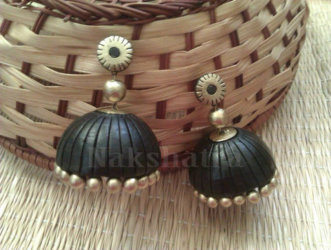 Terracotta Jhumkas