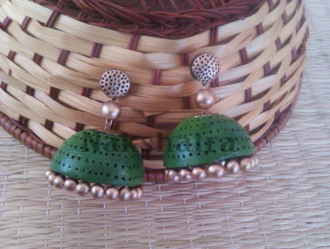 Terracotta Jhumkas