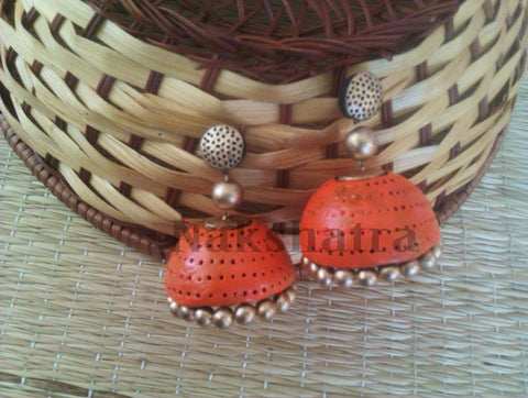 Terracotta Jhumkas