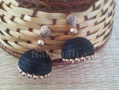 Terracotta Jhumkas