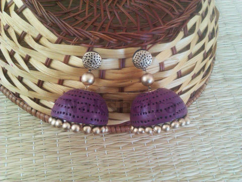 Terracotta Jhumkas